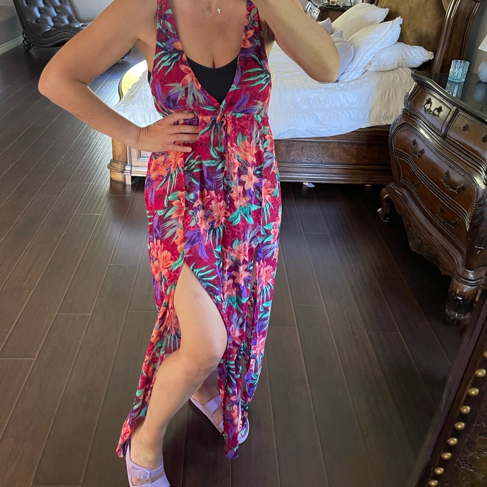 Tropical Summer Dress - Picture 6 of 8